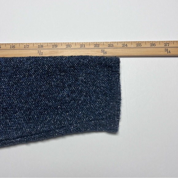 MARINA RINALDI Giacca Maglia Wool Blend Blue Knit Sweater Plus Size Medium (14) - Picture 8 of 12